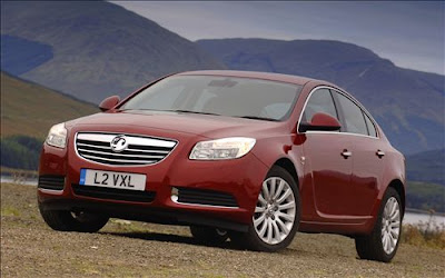 2011 Vauxhall Insignia in red colour side view
