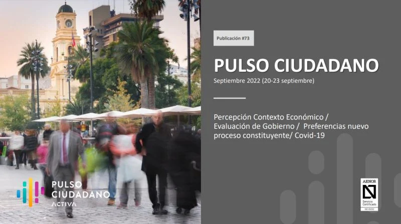 Entregan resultados de encuesta "Pulso Ciudadano de Septiembre 2022"