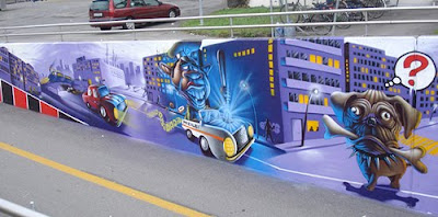 graffiti art, graffiti murals, art