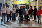 Tim Kuda Laut Polsek Bungus Polresta Padang meringkus dua pelaku tindak pidana penyalahgunaan narkoba.