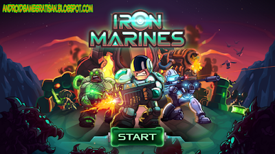Adalah sebuah game RTS yang di kembangkan oleh Ironhide Game Studio Iron Marines apk + obb