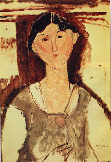 - Modigliani's stormy affair with the South-African-born writer, Beatrice Hastings, whom he painted several times, began in 1914. They drank and took drugs together, she matching his excesses with her own eccentricities.