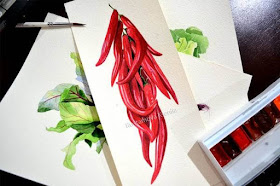 06-Watercolor-Chilli-peppers-Food-Art-Ксенія-Мухіна-www-designstack-co