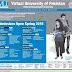 Virtual University of Pakistan Admissions Open Spring 2016
