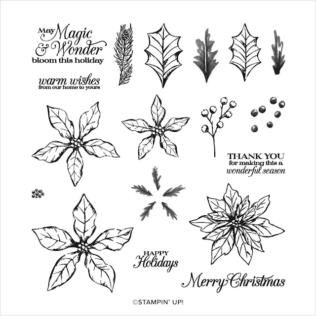 Craftyduckydoodah, Stampin' Up, Poinsettia Petals, Stamping INKspirations Blog Hop,