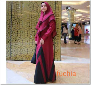 Baju Gamis Victoria Syari Bahan wollycrepe