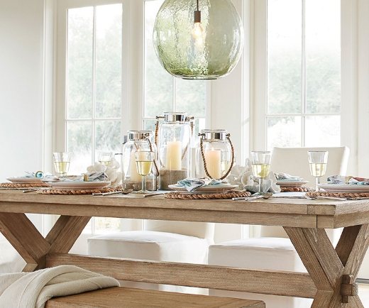 Coastal Candle Lantern Table Centerpiece Ideas