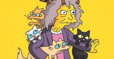 Los Simpson: esta anécdota de la loca de los gatos te hará ver al personaje de otra manera