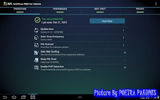 AVG Tablet Antivirus Android