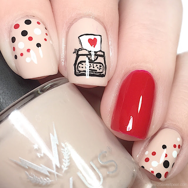 Valentine Nail Art