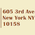 605 3rd Ave New York NY 10158