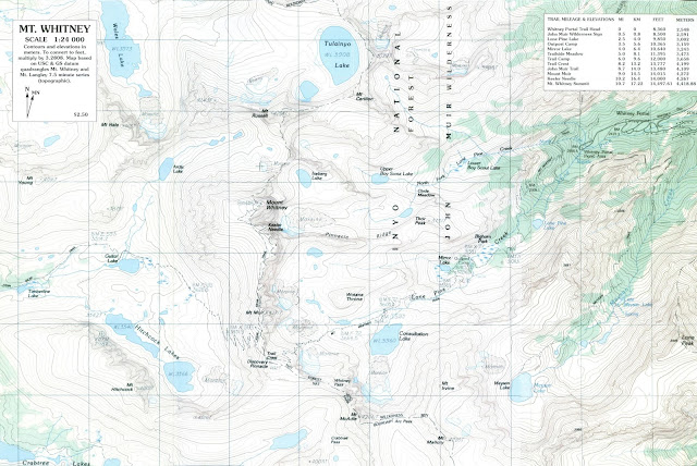 Mont Whitney - 24 000