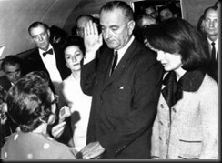 Lyndon-B_-Johnson-is-sworn-in-as-president-after-Kennedy's-assis