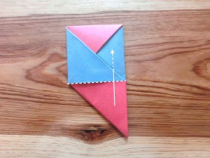 Langkah - langkah dalam membuat origami zabuton