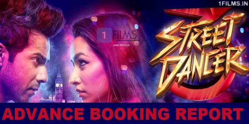 Street Dancer Advance Booking Report Poster