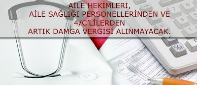 4/C'lilerden Kesilen Damga Vergisi Kaldırıldı