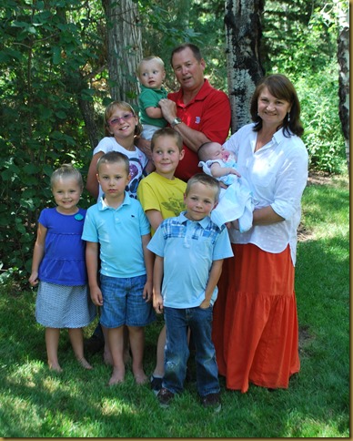 Mark and Kathy with grandchildren 3