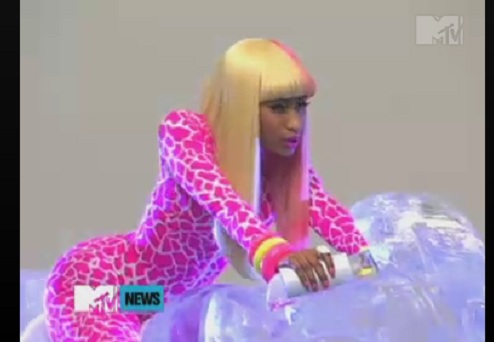 nicki minaj hairstyles super bass. nicki minaj super bass album.