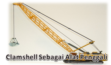 Fungsi Clamshell Sebagai Alat Penggali