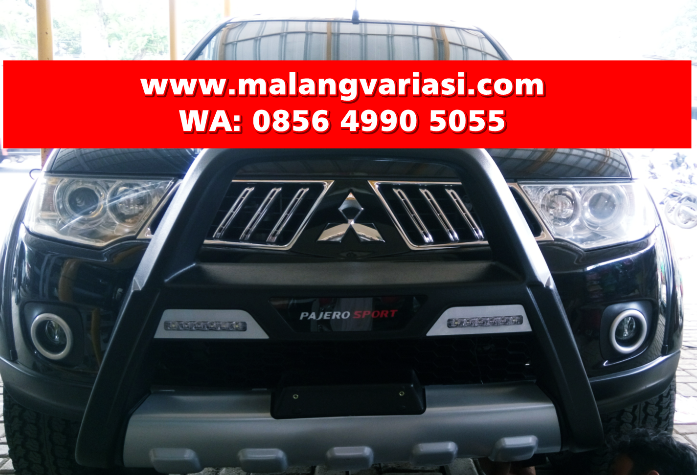 Jual Bemper Depan Tanduk Fortuner Pajero TRD Sportivo Variasi