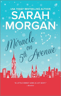 romance novel cover, contemporary romance, Miracle on 5th Avenue by Sarah Morgan