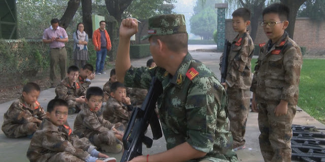 Karena COC dan Counter Strike bikin anak-anak di China masuk kemah militer