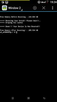 Saya sudah mencoba tweak ini di hp jadul aku Lenovo A ABS tweak, tingkatkan performa Androidmu ke batas maksimal