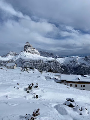 Monte Piana con la neve