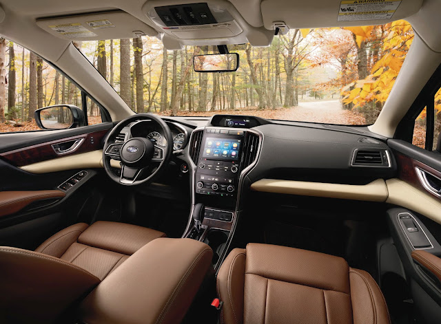 Interior view of 2019 Subaru Ascent Limited