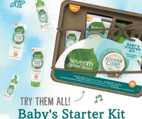 Seventh Generation Free Coconut Care Baby Starter Kit