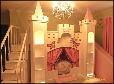 Princess Castle Bunk Bed