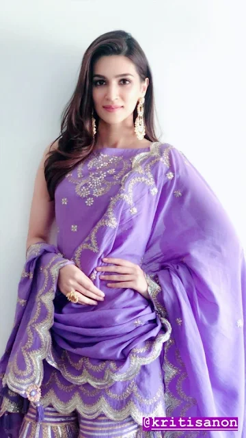 Kriti Sanon radiates charm in a blue lehenga - HD pic, a perfect blend of tradition and contemporary style.