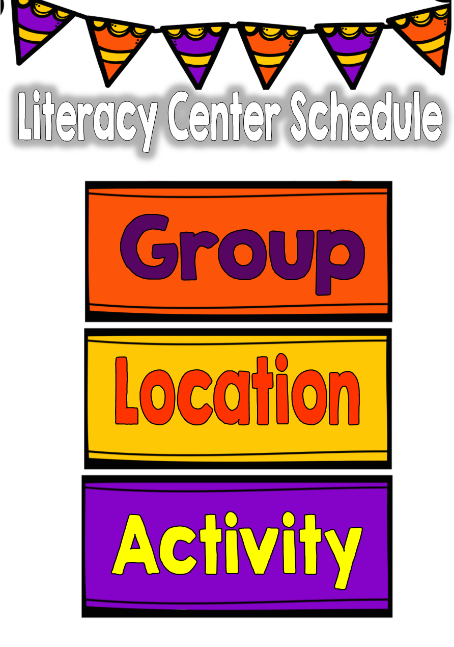 http://www.teacherspayteachers.com/Product/Guided-Reading-and-Literacy-Center-Schedule-Display-1522834