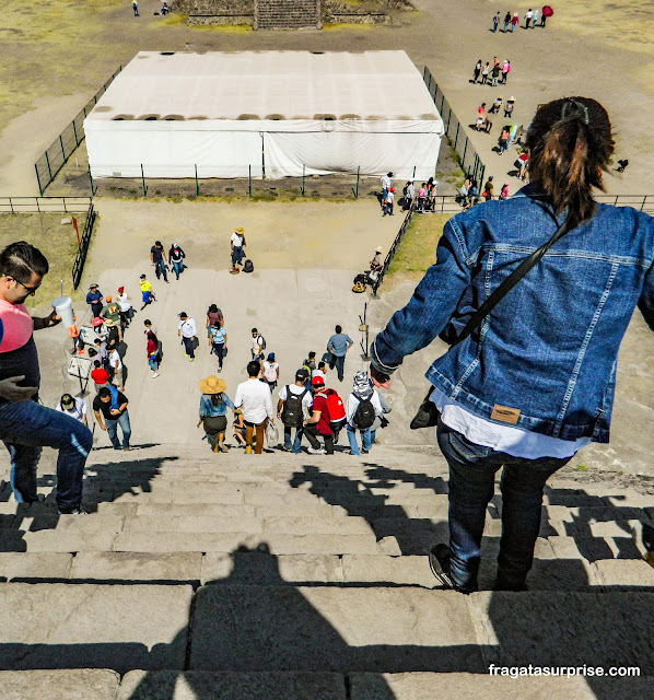 Pirâmides de Teotihuacán no México