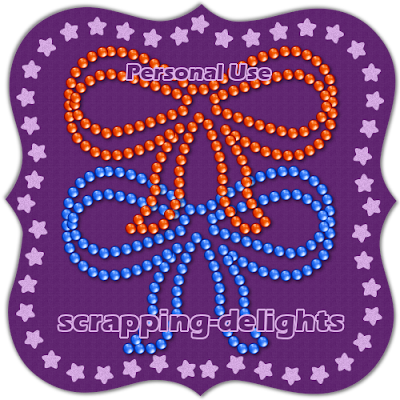 http://scrapping-delights.blogspot.com/2009/08/beaded-bows-freebie.html