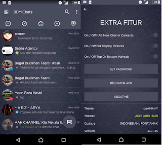 Download BBM MOD darkNAVY 3.0.1.25 Terbaru