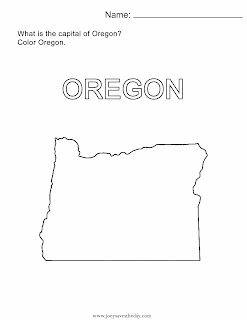 Oregon worksheet 1
