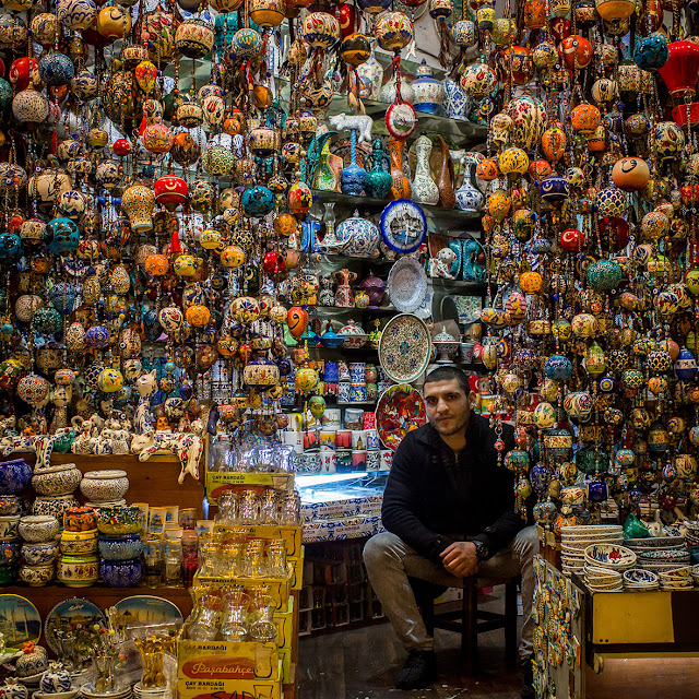 Turkey: Colours of Istanbul's Grand Bazaar, the world's most visited tourist attraction