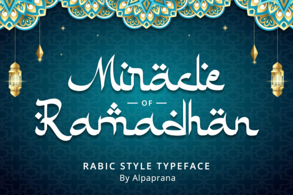 50 ramadhan amazing font - fontsave