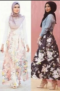 rok yang cocok untuk orang gemuk berhijab