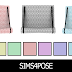 Download Sims 4 Pose: Jules Curtain Modern {Curtain}