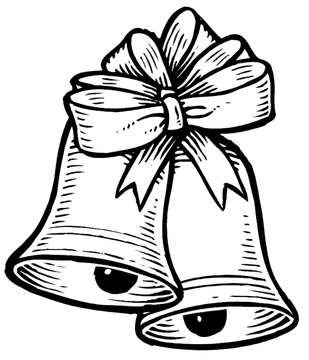 Download DIsney Christmas Bells Kids Coloring Pages