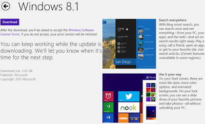 How To Upgrade Window 8 To Window 8.1