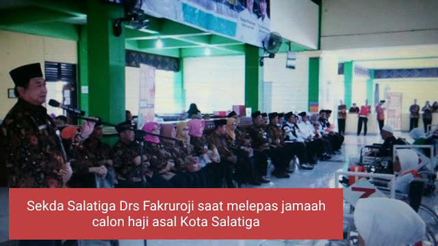 Sekda Salatiga Lepas Keberangkatan Jamaah Calon Haji Asal Kota Salatiga