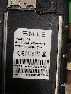 Smile Q9 Flash File (GX) MT6580 7.1 New Update Firmware