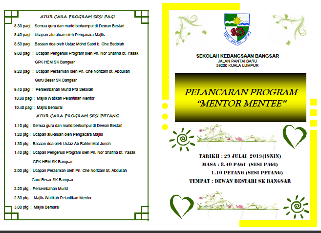 PUSAT SUMBER SEKOLAH: PROGRAM MENTOR MENTEE