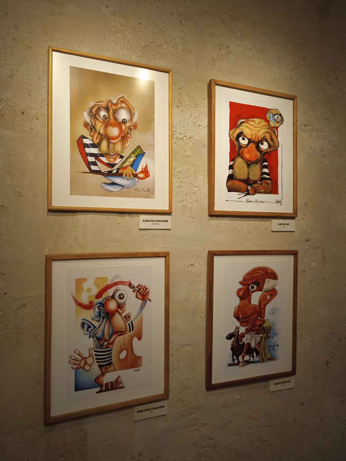 Photos from Inauguration of the Caricature Grand Prize "Málaga Grenet" in Peru