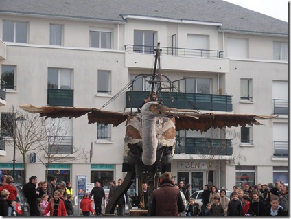 l'envol de l'oiseau