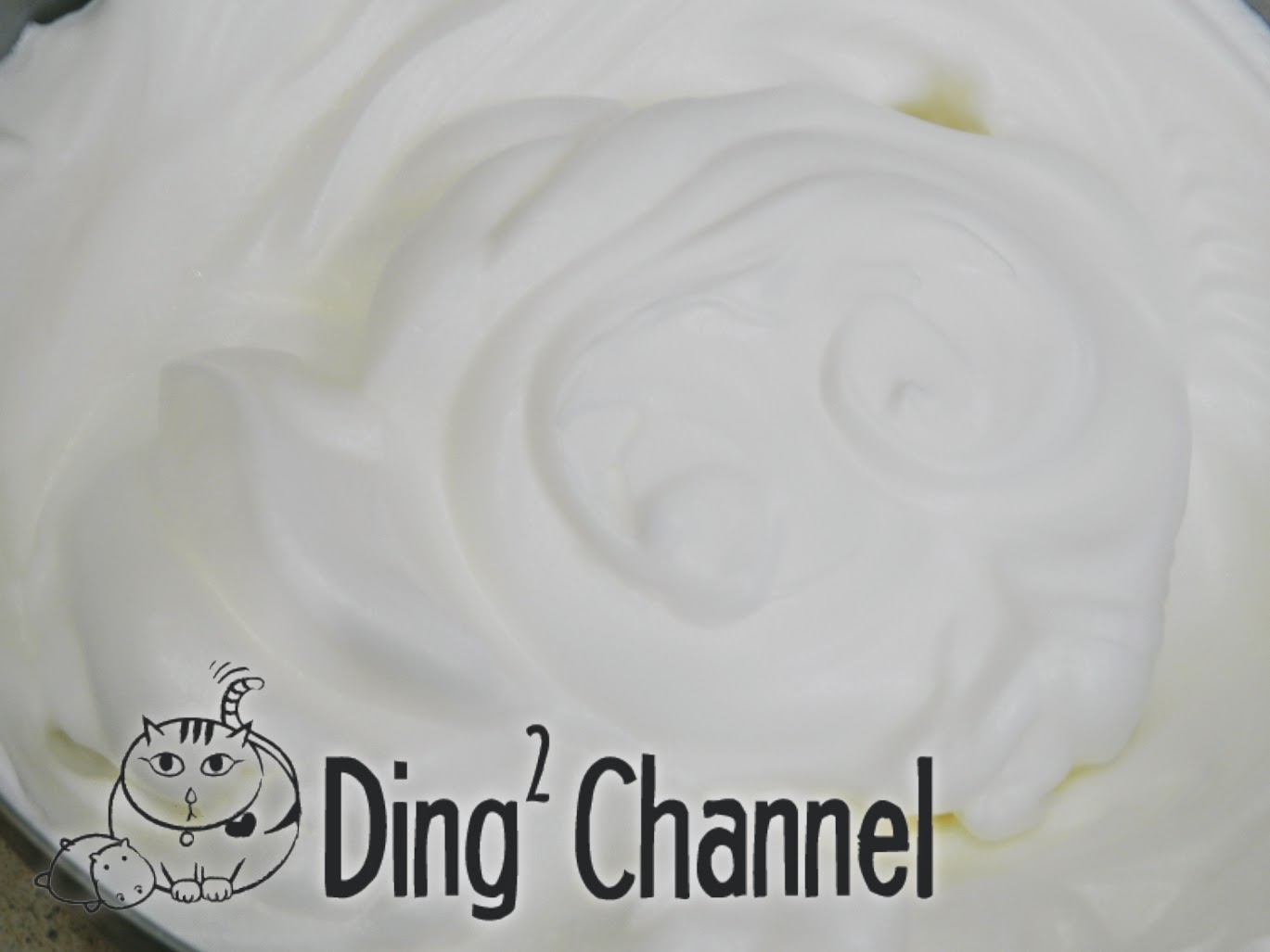 Dingding Channel 假日無油蒸蛋白蛋糕