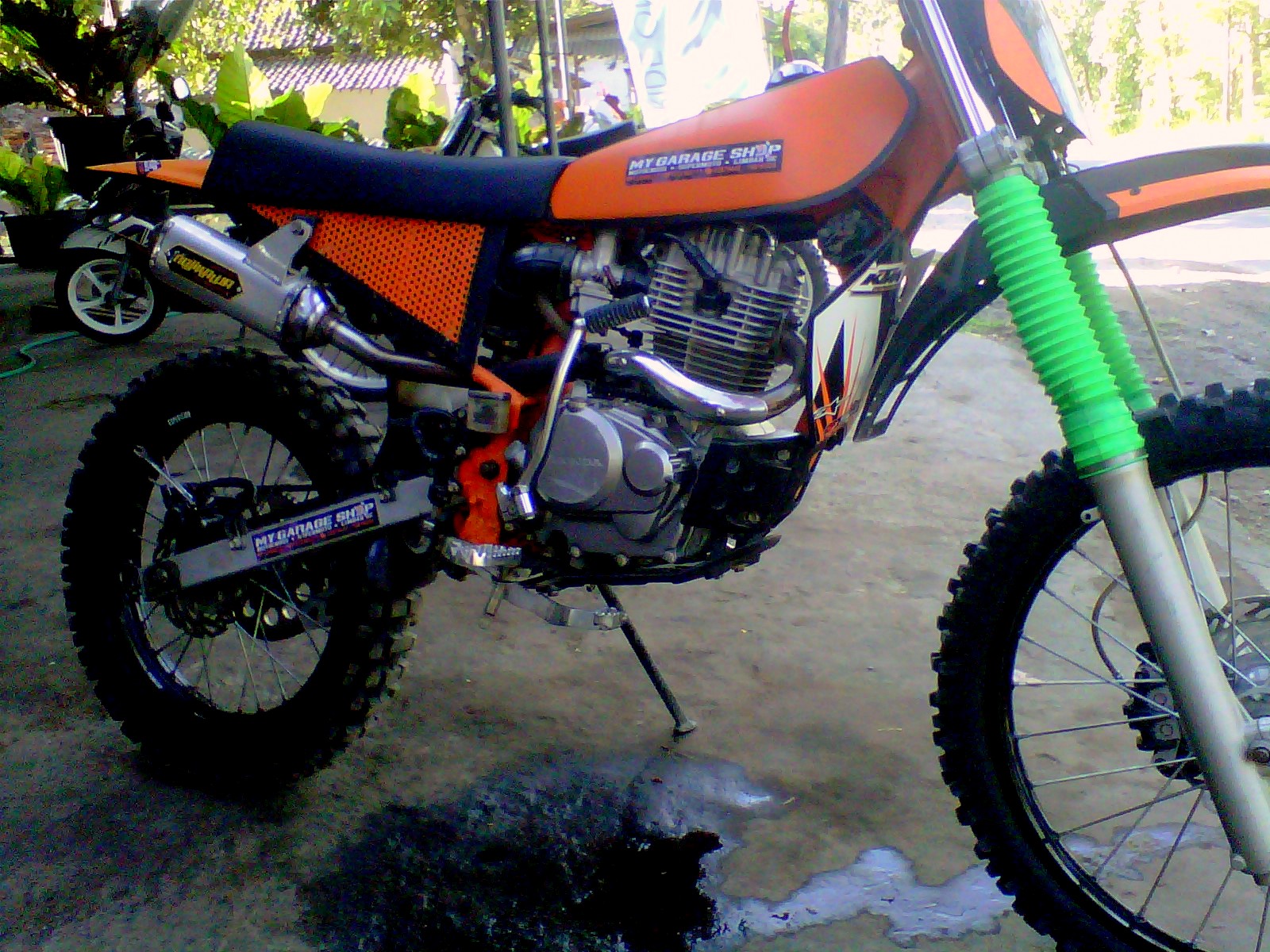 Kumpulan Modifikasi Motor Trail Honda Mega Pro Terlengkap Velgy Motor